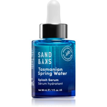 Sand & Sky Tasmanian Spring Water Splash Serum ser cu hidratare intensă faciale - imagine 2